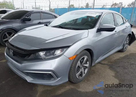 2020 Honda Civic Lx z USA, uszkodzony, nr VIN 19XFC2F66LE203429
